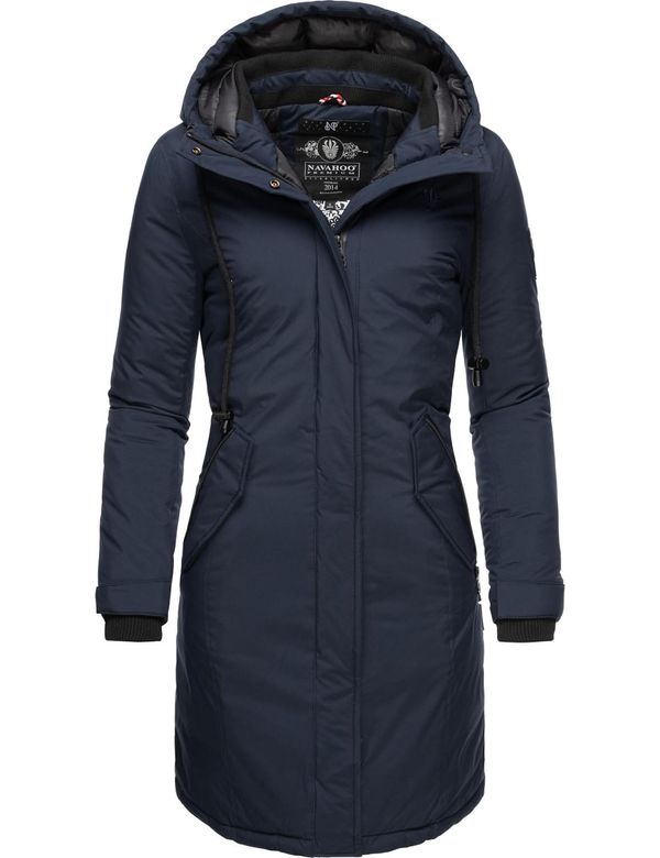 NAVAHOO NAVAHOO Зимно палто  синя тинтява