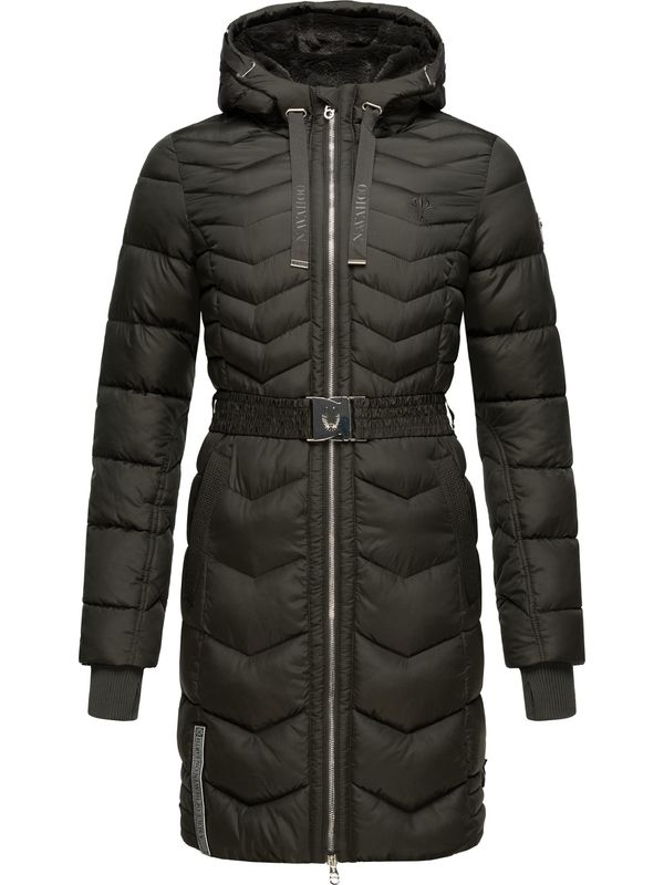 NAVAHOO NAVAHOO Зимно палто  сиво / черно