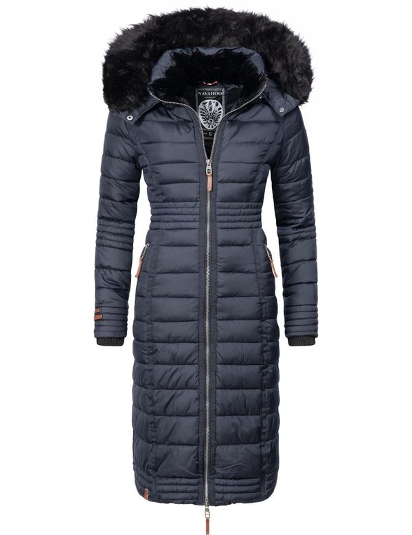 NAVAHOO NAVAHOO Зимно палто 'Umay'  нощно синьо