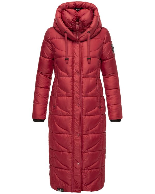 NAVAHOO NAVAHOO Зимно палто 'Waffelchen'  червено