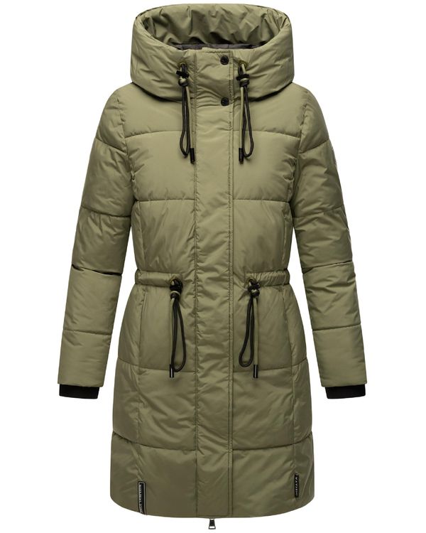 NAVAHOO NAVAHOO Зимно палто 'Zuckertatze XIV'  зелено