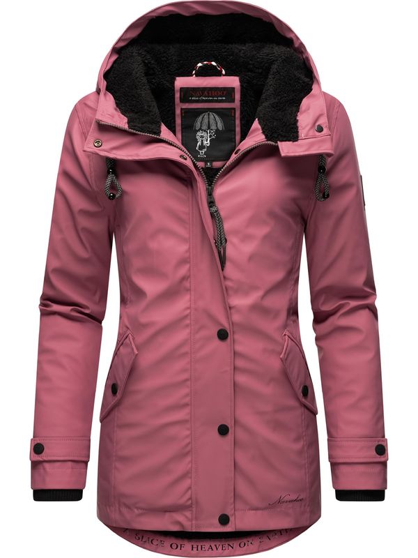 NAVAHOO NAVAHOO Зимно яке 'Lindraa'  пепел от рози / черно / бяло