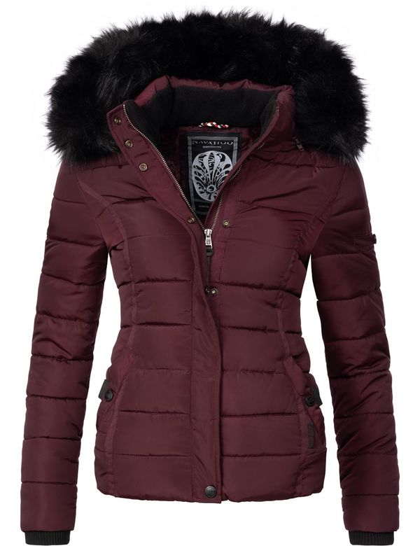 NAVAHOO NAVAHOO Зимно яке 'Miamor'  винено червено / черно
