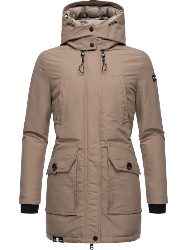 NAVAHOO NAVAHOO Зимно яке  пясъчен / черно / бяло