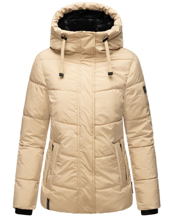 NAVAHOO NAVAHOO Зимно яке 'Sag Ja XIV'  кремаво / черно