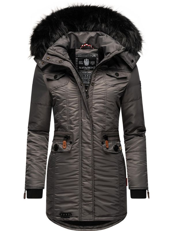 NAVAHOO NAVAHOO Зимно яке 'Schätzchen'  тъмносиво