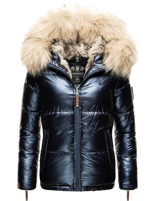 NAVAHOO NAVAHOO Зимно яке 'Tikunaa'  бежово / нейви синьо / оранжево