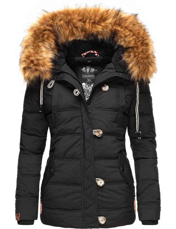 NAVAHOO NAVAHOO Зимно яке 'Zoja'  черно