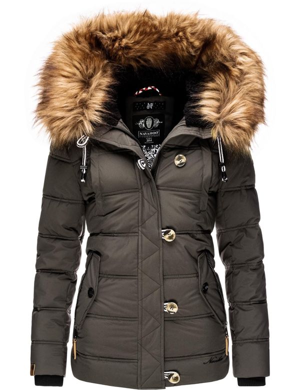 NAVAHOO NAVAHOO Зимно яке 'Zoja'  сиво