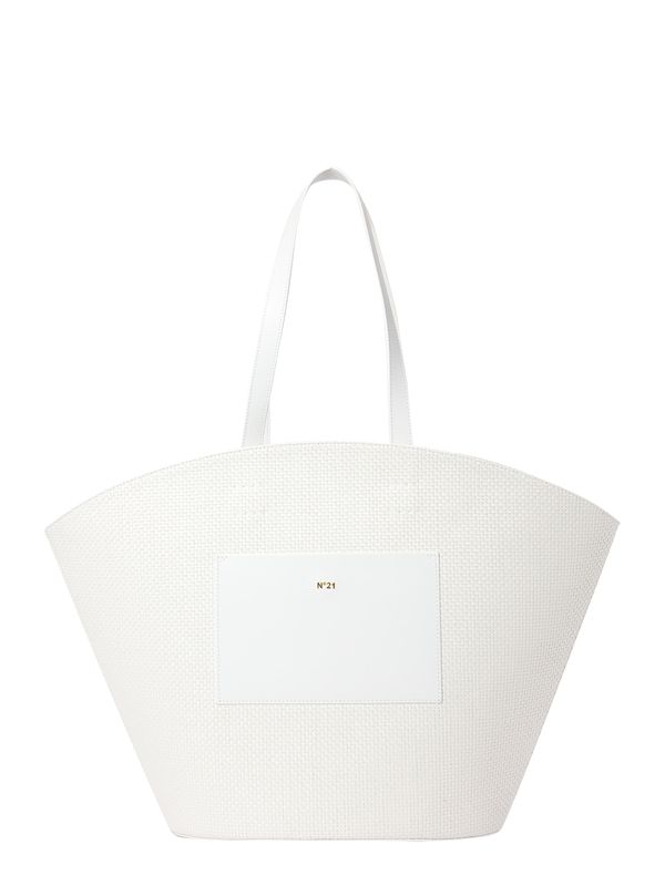 N°21 N°21 "Чанта тип ""Shopper"""  злато / бяло