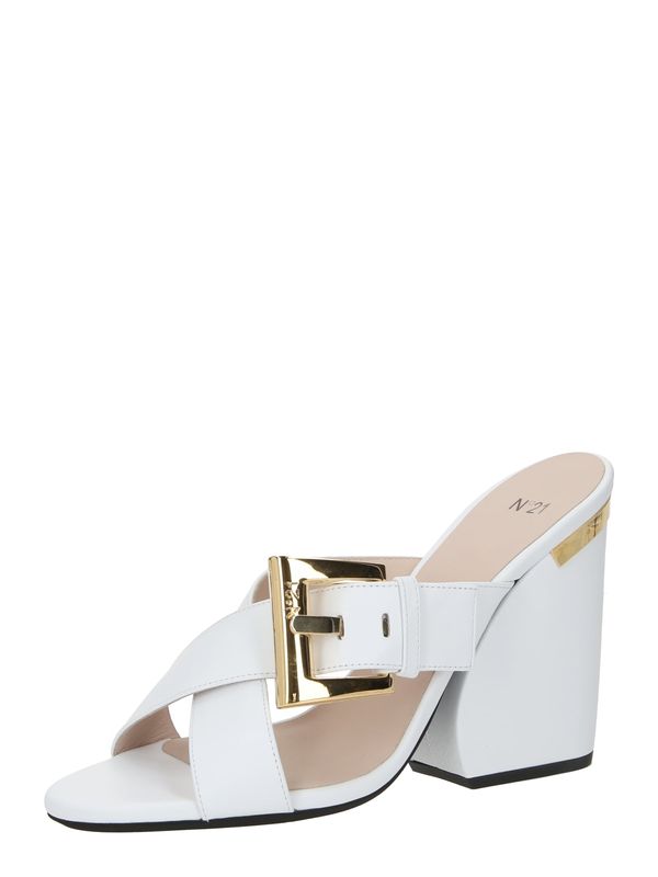 N°21 N°21 Чехли  злато / бяло