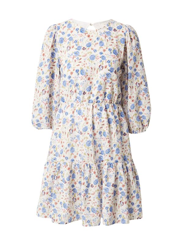 Neo Noir Neo Noir Рокля 'Dayana'  синьо / ябълка / винено червено / бял памук