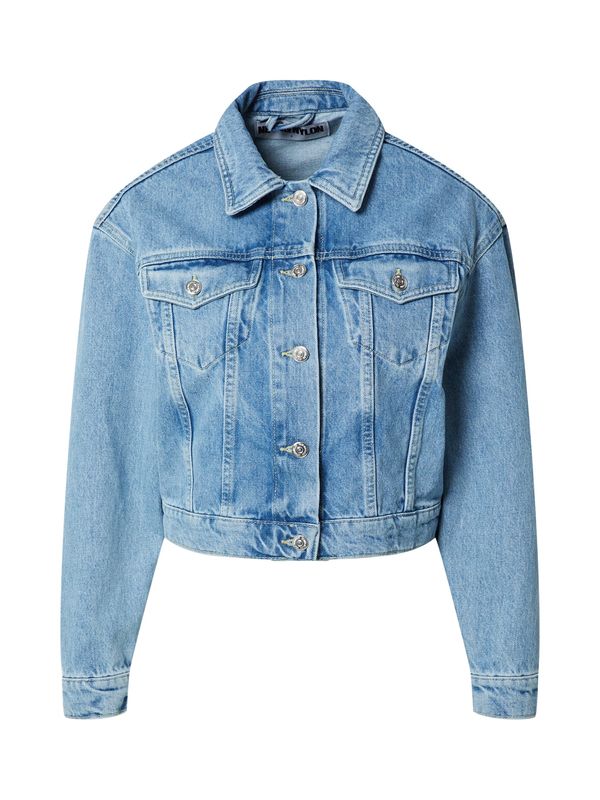 NEON & NYLON NEON & NYLON Преходно яке 'Augusta Malibu'  син деним / бяло