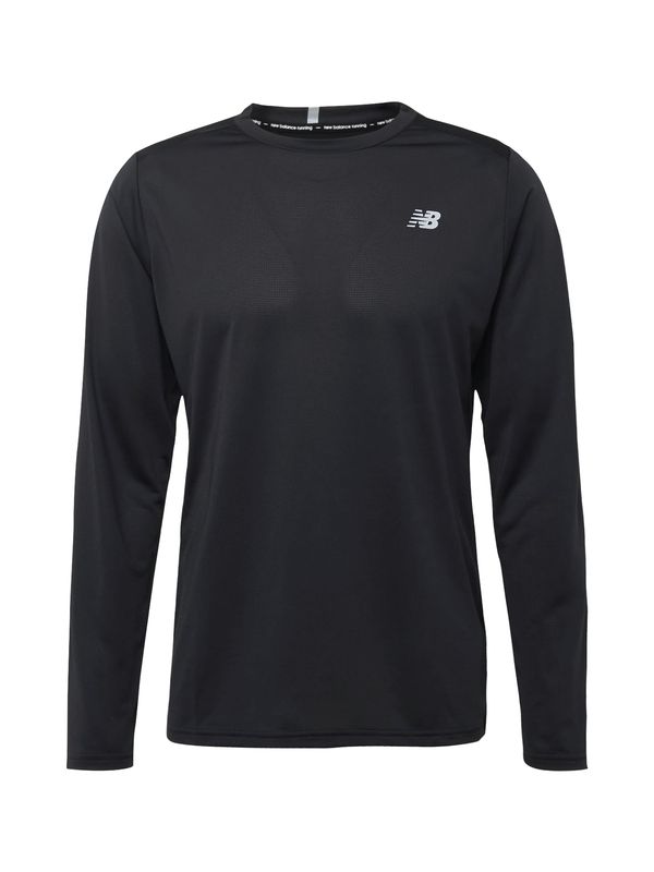 new balance new balance Функционална тениска  черно / бяло