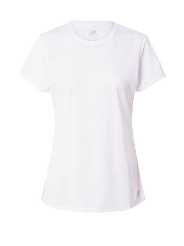 new balance new balance Функционална тениска  сиво / бяло