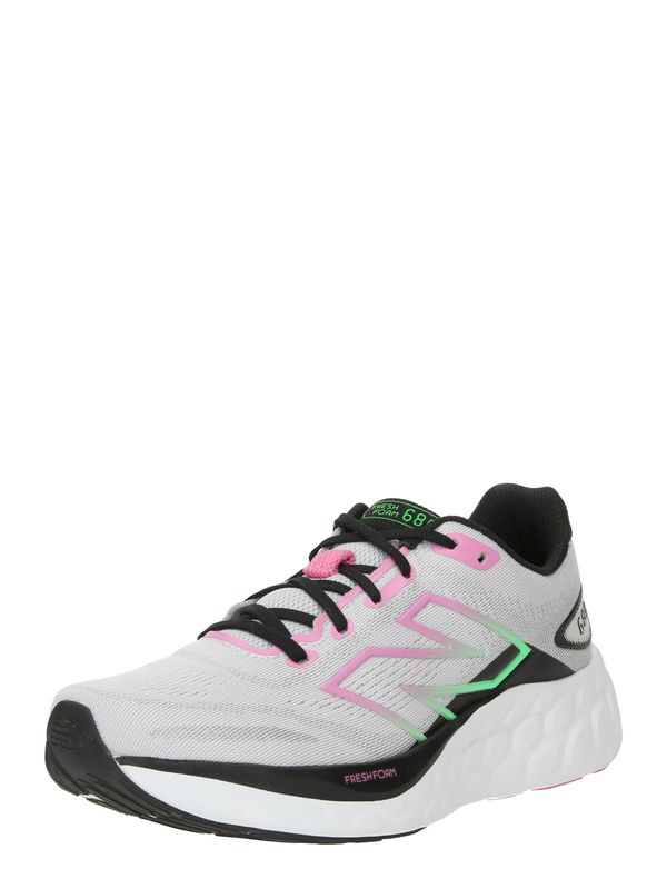 new balance new balance Маратонки за бягане '680'  светлосиво / неоново зелено / розово / черно