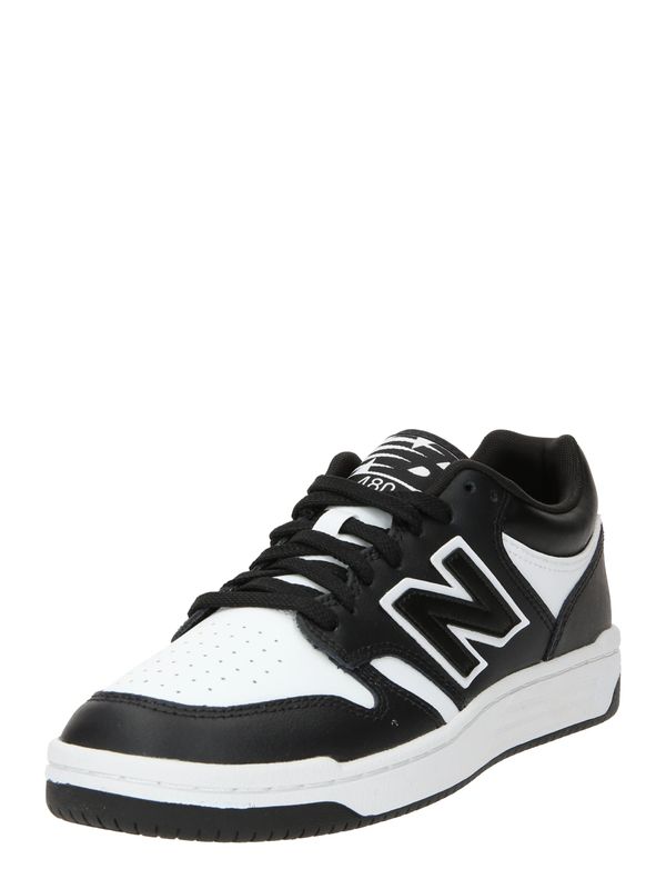 new balance new balance Ниски маратонки '480L'  черно / бяло