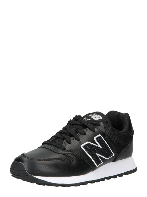 new balance new balance Ниски маратонки '500'  черно / бяло