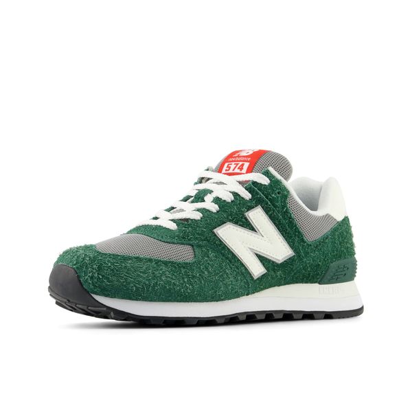 new balance new balance Ниски маратонки '574'  сиво / зелено / оранжево / черно / бяло