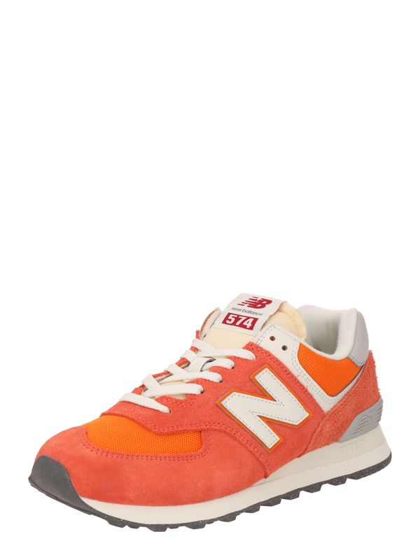 new balance new balance Ниски маратонки '574'  слонова кост / сиво / оранжево / тъмно коралово