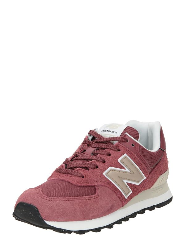 new balance new balance Ниски маратонки '574'  светлобежово / червено-виолетово / бяло