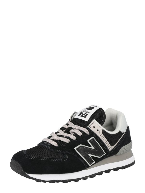 new balance new balance Ниски маратонки '574'  светлосиво / черно / бяло
