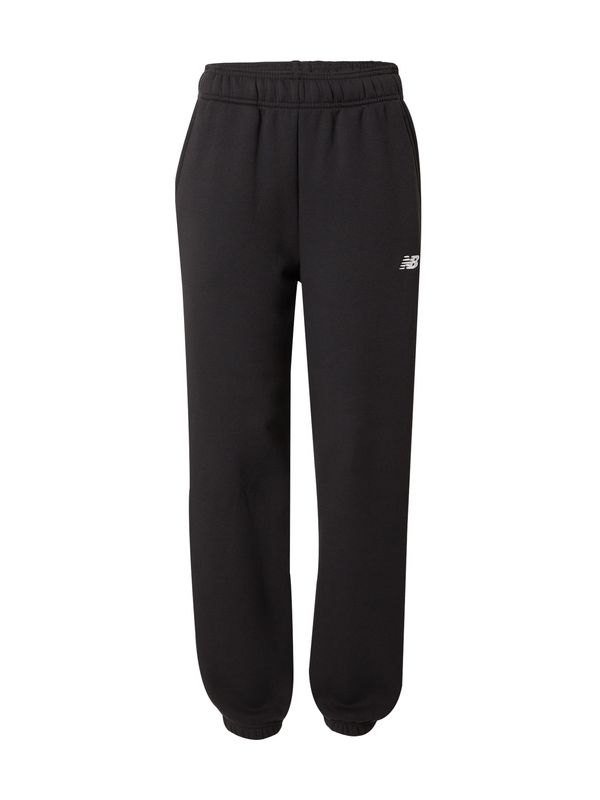 new balance new balance Панталон 'Essentials'  черно / бяло