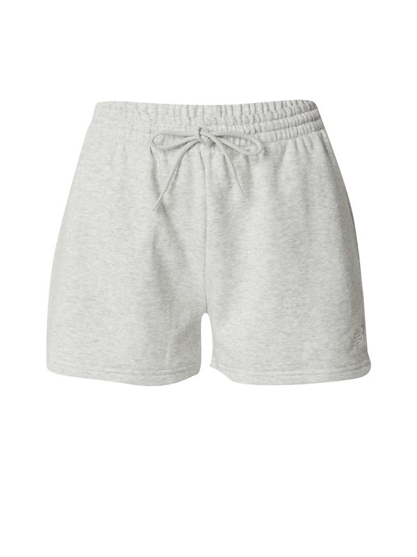 new balance new balance Панталон  сив меланж / бяло