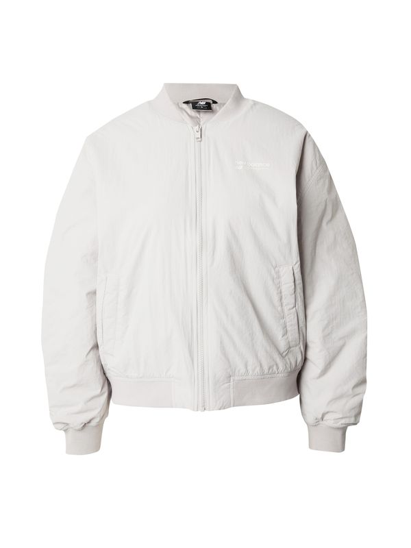 new balance new balance Преходно яке 'Heritage'  светлосиво / бяло