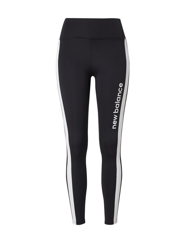 new balance new balance Спортен панталон  черно / бяло