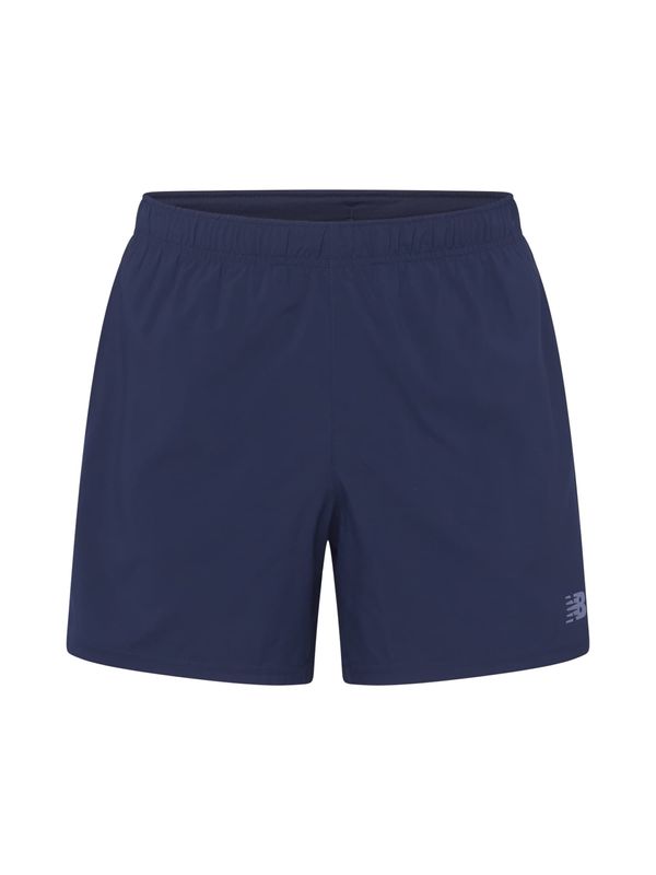 new balance new balance Спортен панталон 'Core Run 5'  нейви синьо / гълъбово синьо