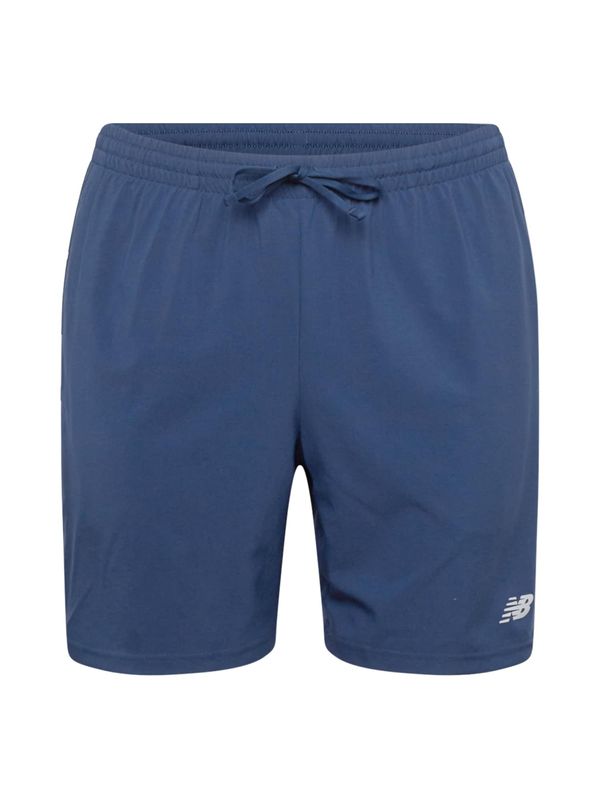 new balance new balance Спортен панталон 'Essentials 7'  сапфирено синьо / сребърно сиво