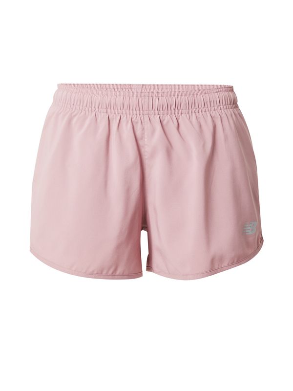 new balance new balance Спортен панталон 'Essentials'  бледорозово / сребърно