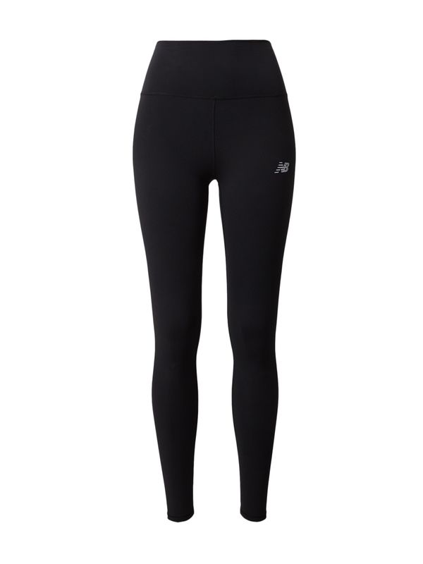 new balance new balance Спортен панталон 'Essentials Harmony'  черно / бяло