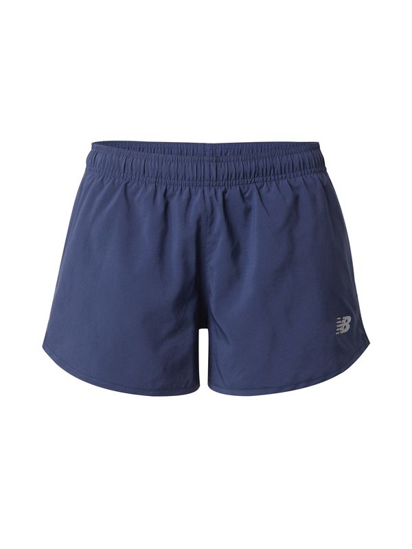 new balance new balance Спортен панталон 'Essentials'  нощно синьо / сребърно