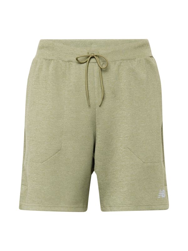 new balance new balance Спортен панталон  светлосиво / маслина