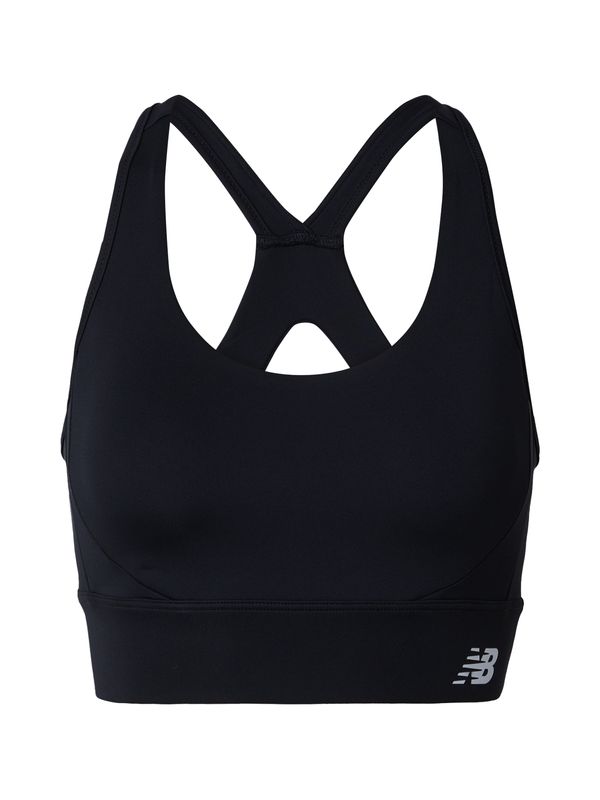 new balance new balance Спортен сутиен 'Tech'  сиво / черно