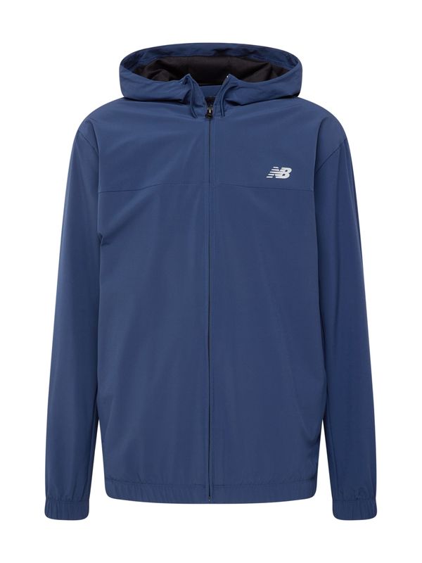 new balance new balance Спортно яке  морскосиньо / бяло