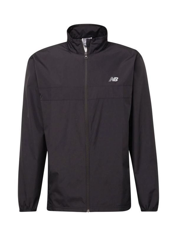 new balance new balance Спортно яке  светлосиво / бяло