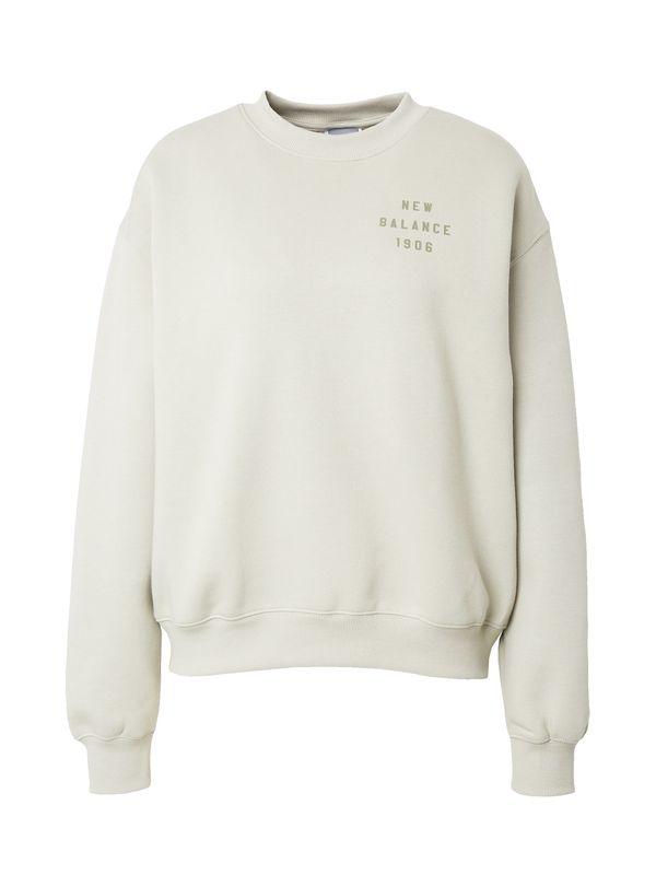 new balance new balance Суичър 'Iconic'  пастелно зелено