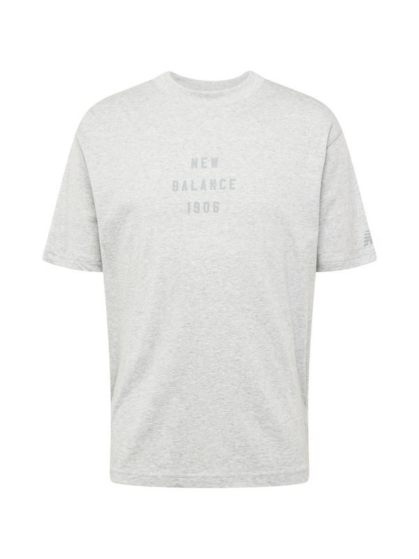 new balance new balance Тениска 'Essentials'  сиво / сив меланж