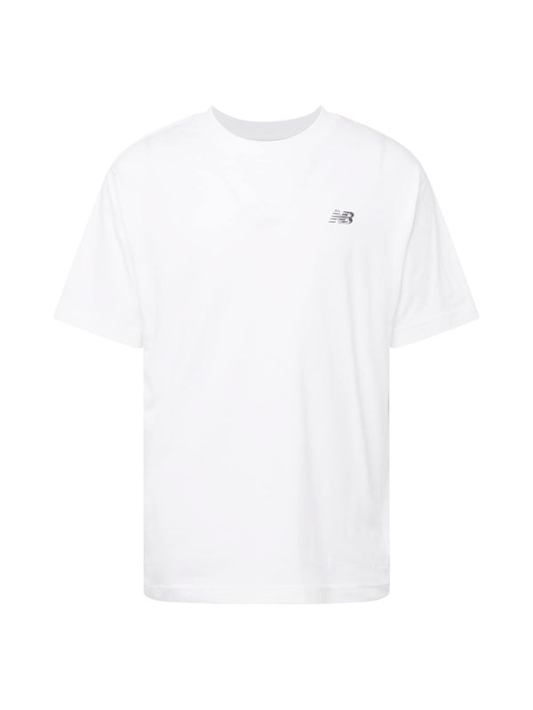 new balance new balance Тениска  сиво / бяло