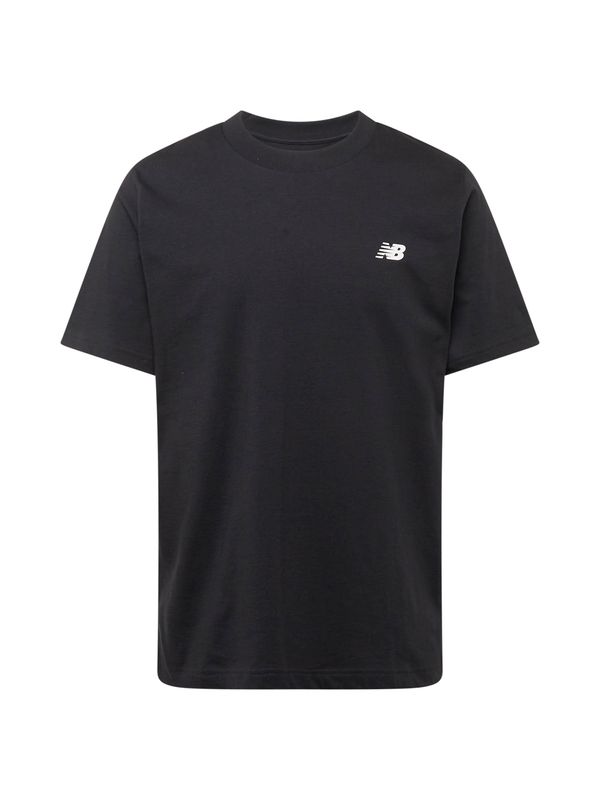 new balance new balance Тениска 'Sport Essentials'  черно / бяло