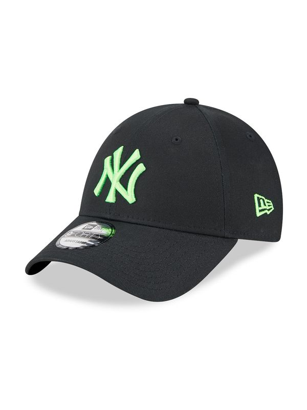 NEW ERA NEW ERA Шапка с козирка  сиво / лайм / черно