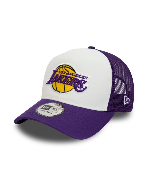 NEW ERA NEW ERA Шапка с козирка  жълто / тъмнолилаво / бяло