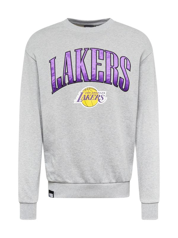NEW ERA NEW ERA Суичър 'NBA'  жълто / сив меланж / лавандула / бяло