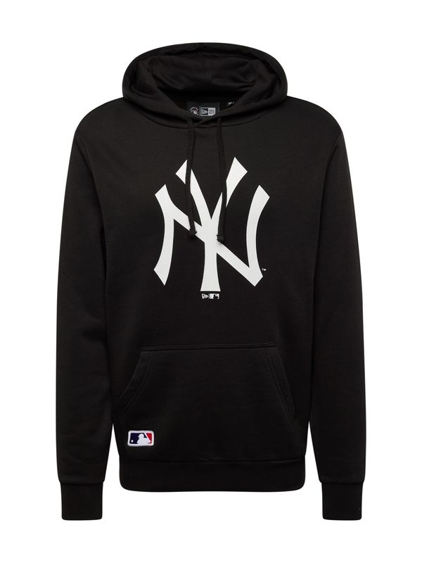 NEW ERA NEW ERA Суичър 'NEYYAN'  черно / бяло