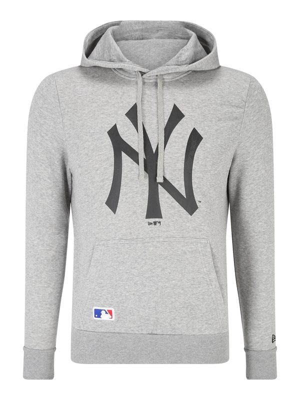 NEW ERA NEW ERA Суичър 'NY Yankees'  сив меланж / черно