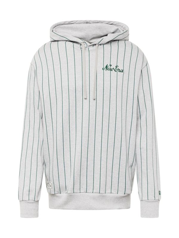 NEW ERA NEW ERA Суичър  сив меланж / тъмнозелено