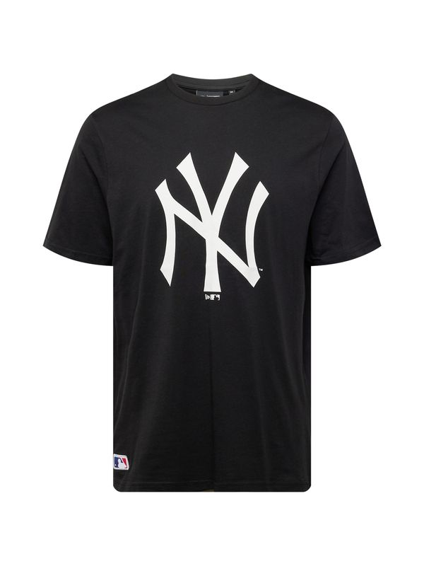 NEW ERA NEW ERA Тениска 'NEYYAN'  черно / бяло